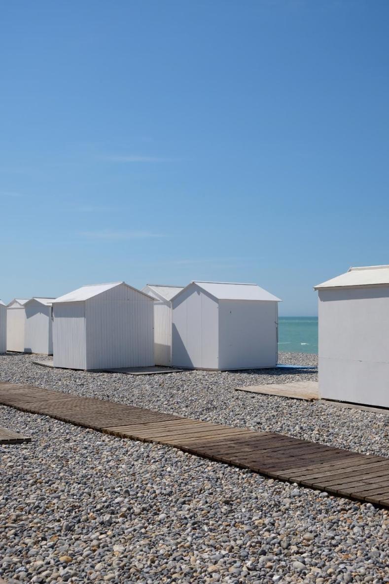 Villa Adele, Bow-Window Vue Mer - Appt 02 Mers-les-Bains Eksteriør billede