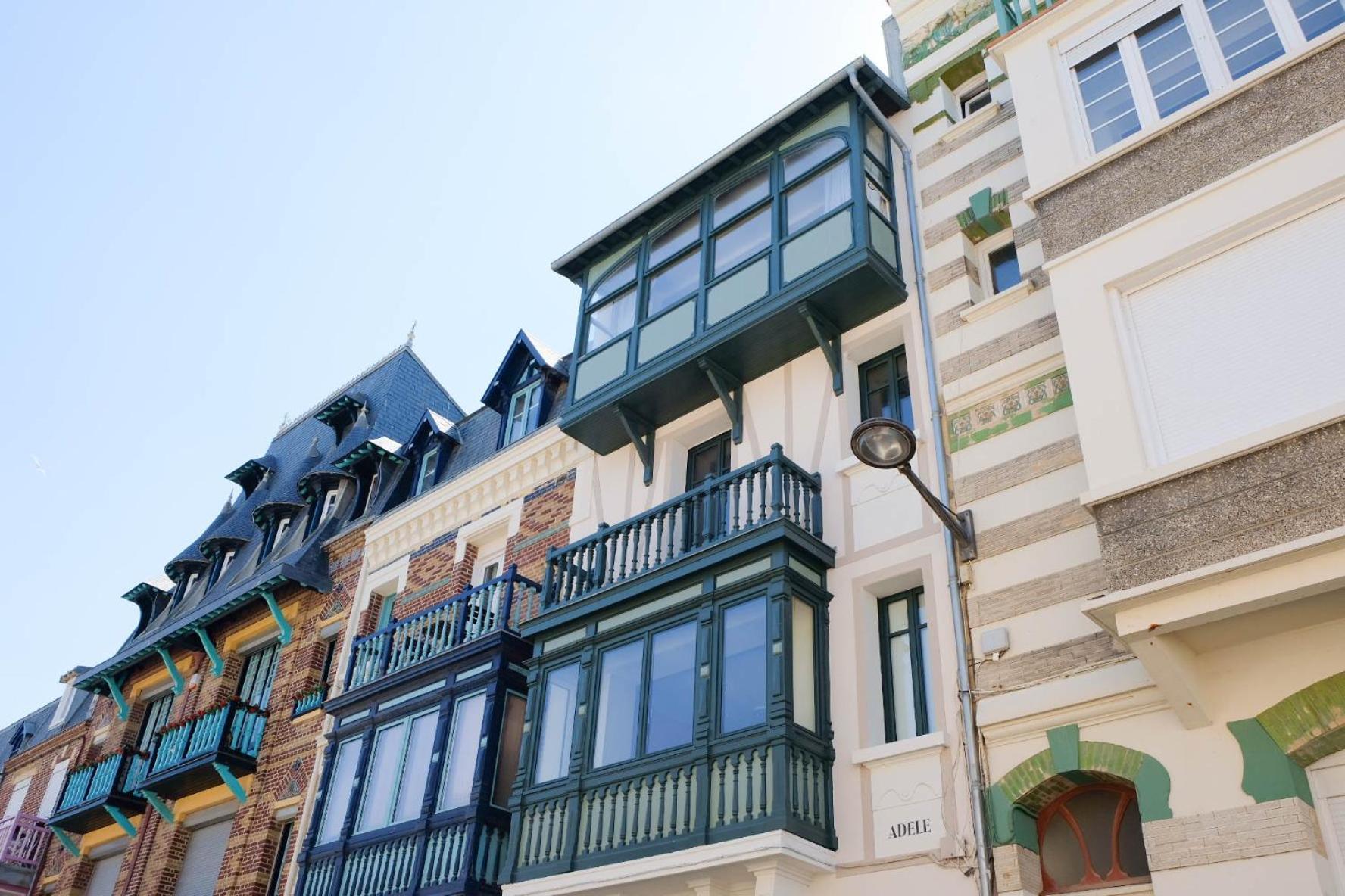 Villa Adele, Bow-Window Vue Mer - Appt 02 Mers-les-Bains Eksteriør billede